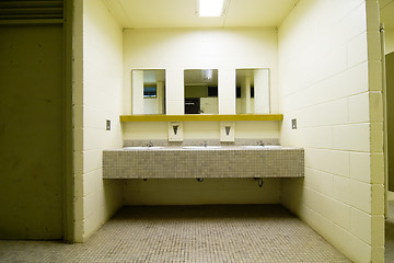 Image showing Public Washroom