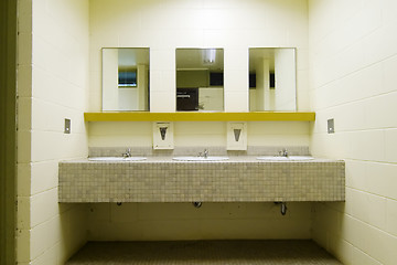 Image showing Public Washroom