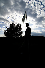 Image showing Golf Silhouette