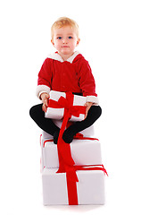 Image showing Christmas kid