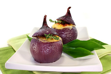 Image showing stuffed onions