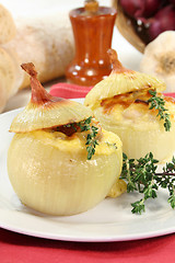 Image showing stuffed onions