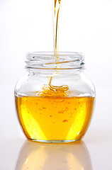 Image showing Jar of honey