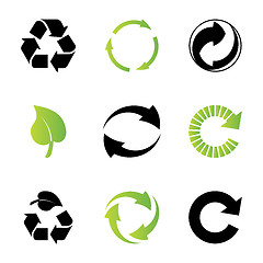 Image showing environmental / recycling icons