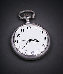 Image showing An old pocket watch