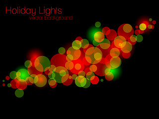 Image showing glittering lights