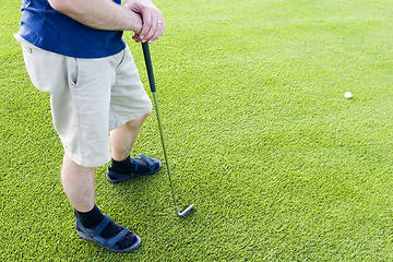 Image showing Abstract Golfer