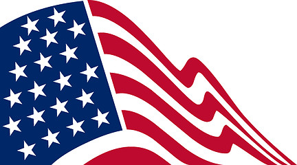 Image showing American flag