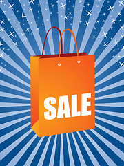 Image showing Sale shopping bag 