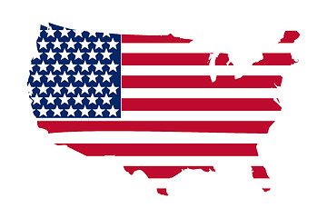 Image showing American flag