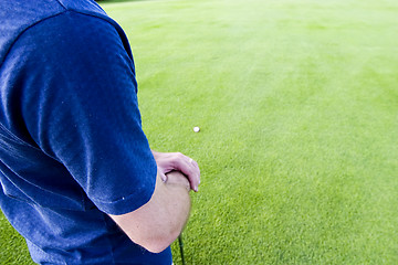 Image showing Abstract Golfer