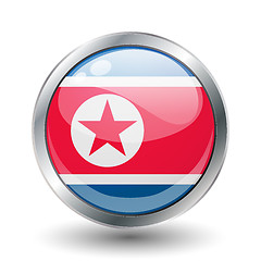 Image showing shiny button flag 