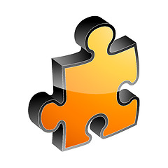 Image showing 3d puzzle  icon