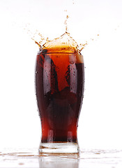 Image showing cola splashing 