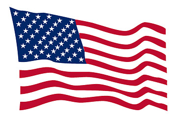 Image showing American flag