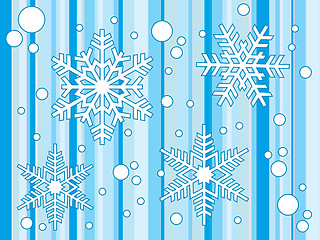 Image showing Christmas vector background  