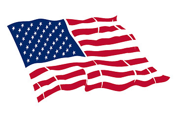 Image showing American flag