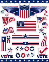 Image showing Patriotic elements