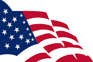 Image showing American flag