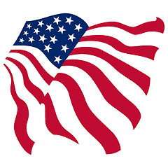 Image showing American flag