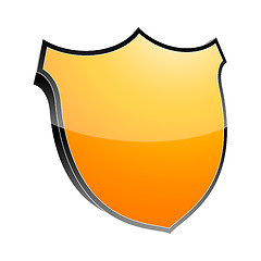 Image showing 3d shield icon 