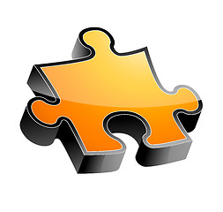 Image showing 3d puzzle  icon