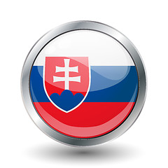 Image showing shiny button flag 