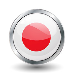 Image showing shiny button flag 