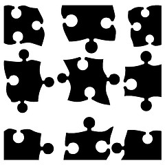 Image showing Puzzle pieces