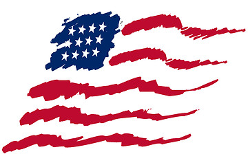 Image showing American flag