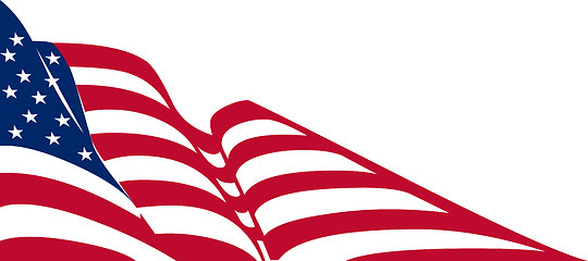 Image showing American flag