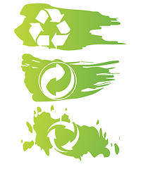 Image showing environmental / recycling icons