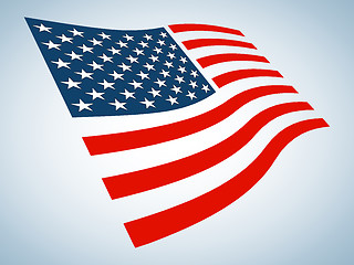 Image showing American flag
