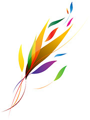 Image showing Colorful design element