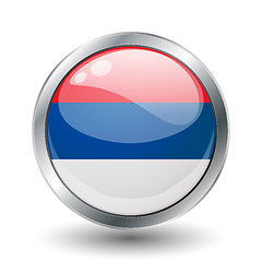 Image showing shiny button flag 