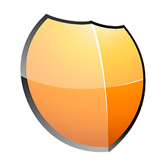 Image showing 3d shield icon 