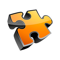Image showing 3d puzzle  icon