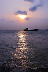 Image showing Ship in the sea