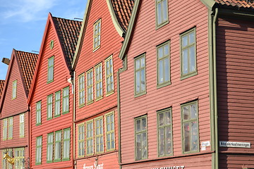 Image showing Red houses