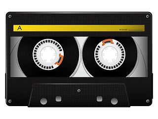 Image showing Vector audio cassette 
