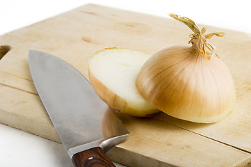 Image showing Halved Onion