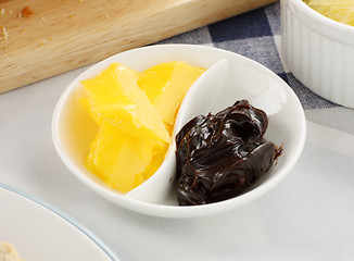 Image showing Vegemite And Butter