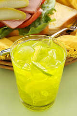 Image showing Lemon And Lime Drink