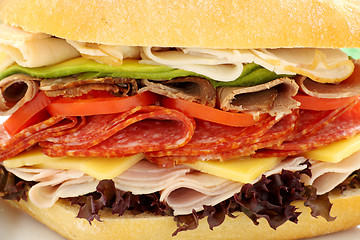 Image showing Mega Meat Roll