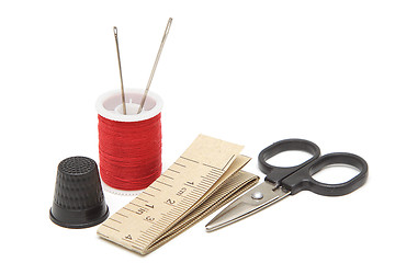 Image showing Sewing tools