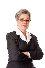 Image showing Experienced female lawyer