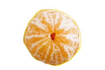 Image showing Partly Peeled Orange