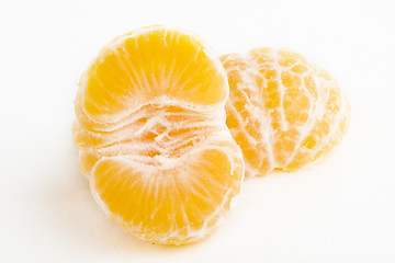 Image showing Halved Christmas orange