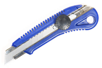 Image showing Utility knife with retractable blade