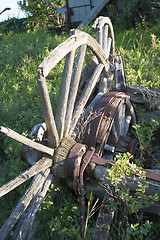 Image showing Wagon Wheel